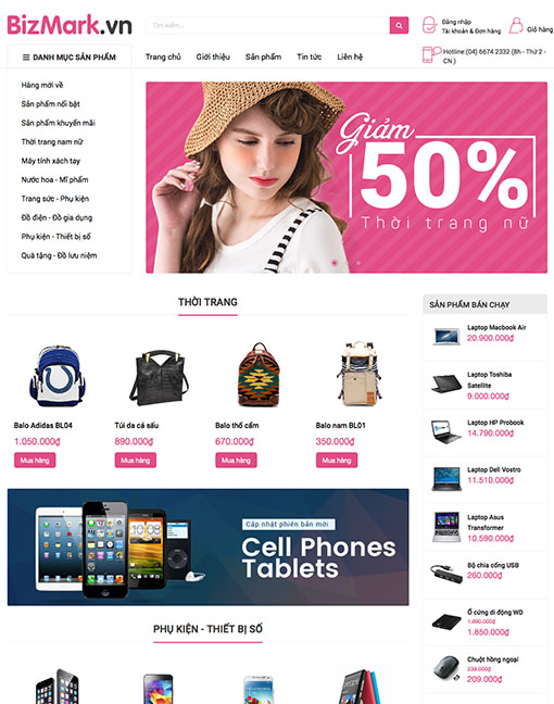 Giải pháp thương mại điện tử Bizweb, thiết kế website chuyên nghiệp chuẩn Seo google - 17